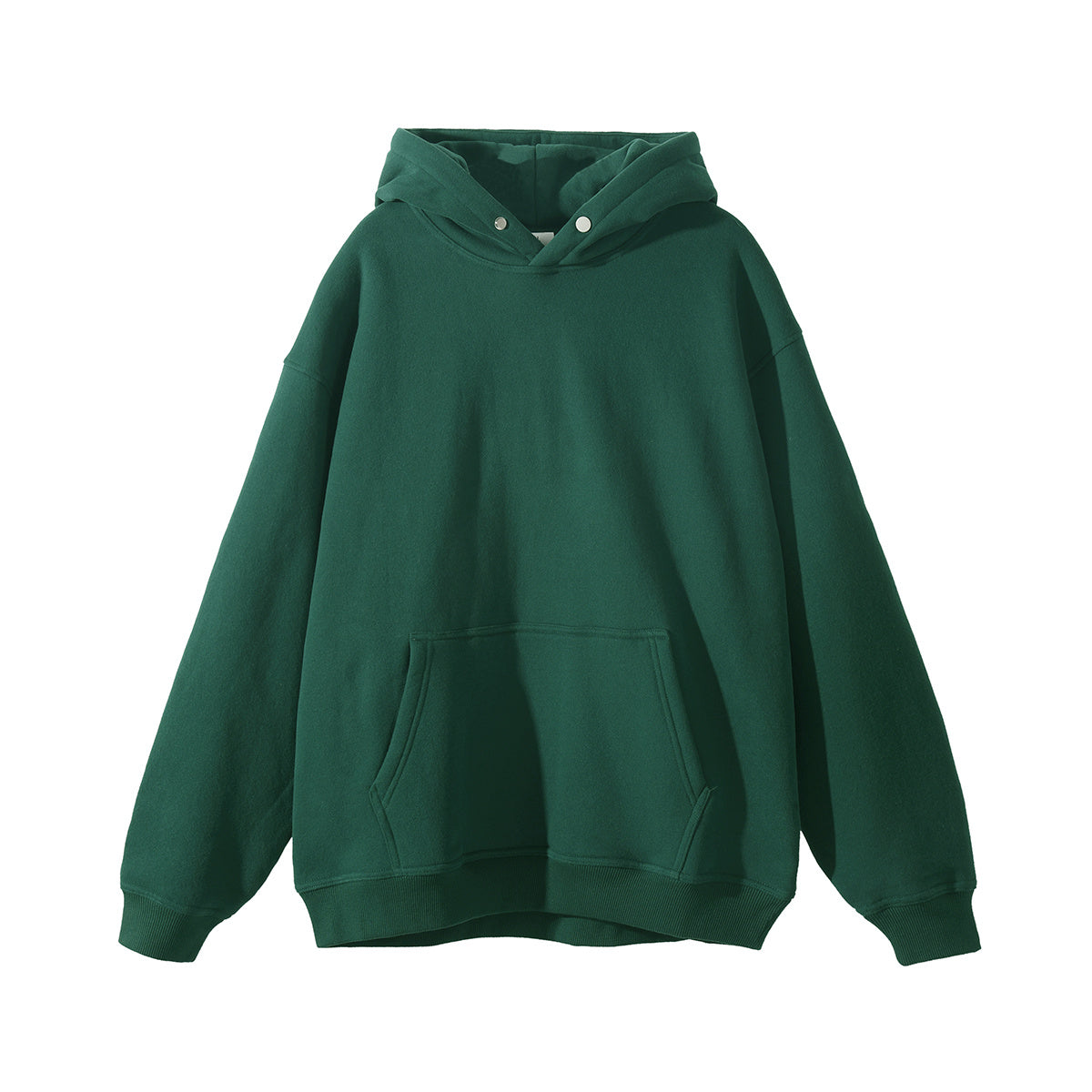 Padded Loose Button Hoodie Couples Jacket Men And Women