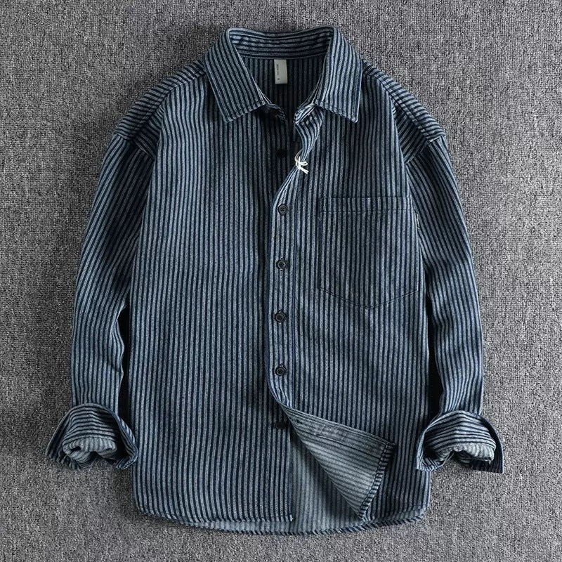 Denim Shirt Men&