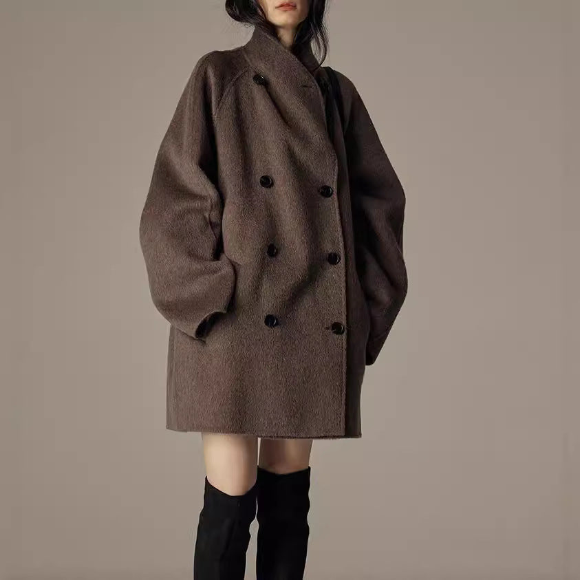 Elegant Winter Double-sided Wool Women&