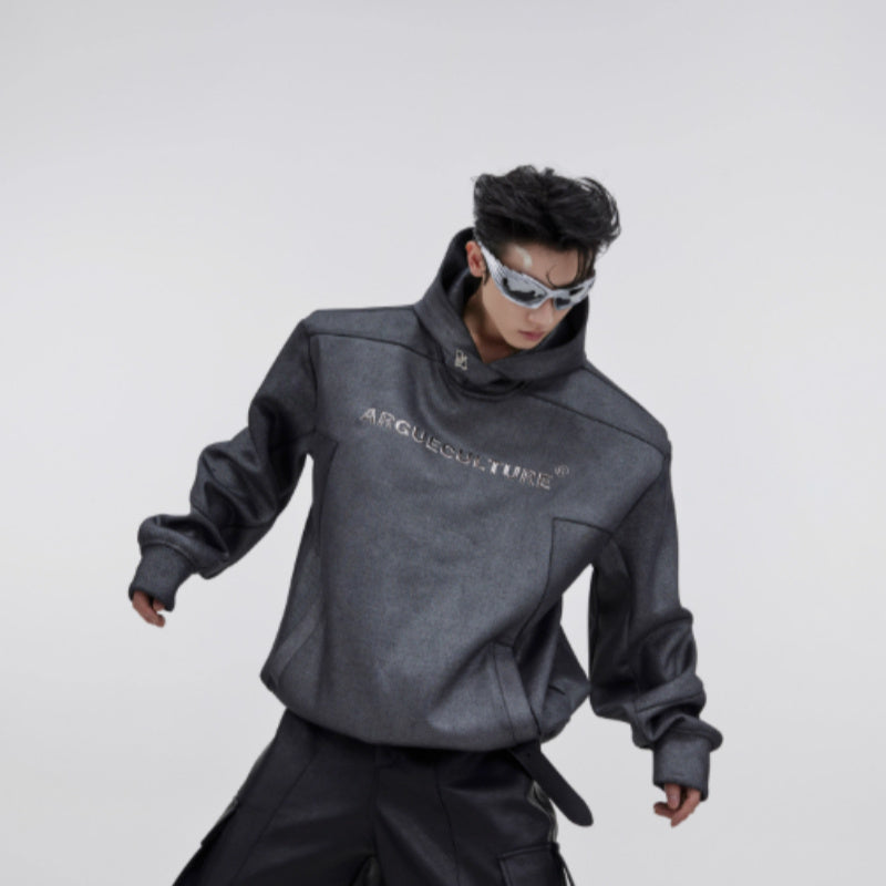 CulturE Niche Heavy Shoulder Pads Metal Three-dimensional Printing Loose Men&