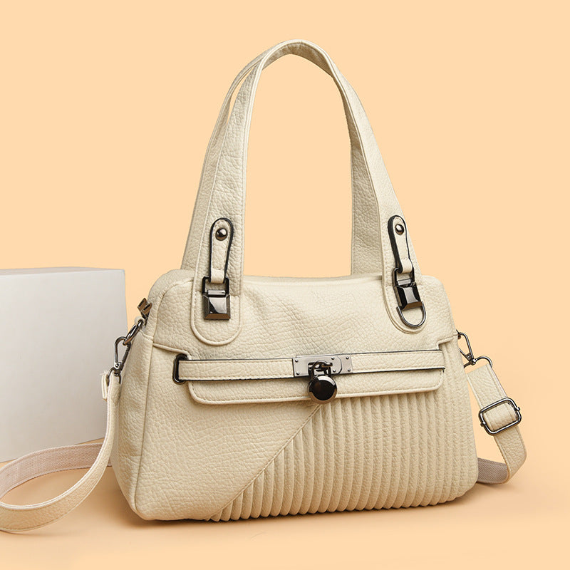 Special-interest Design Bag Tide Large Capacity Stitching