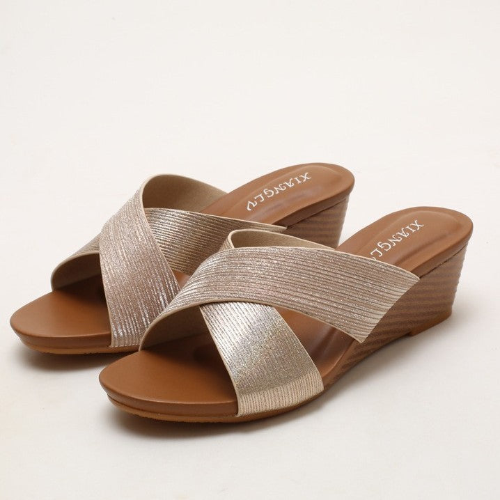 Ethnic Style Casual Open Toe Vacation Travel Women&