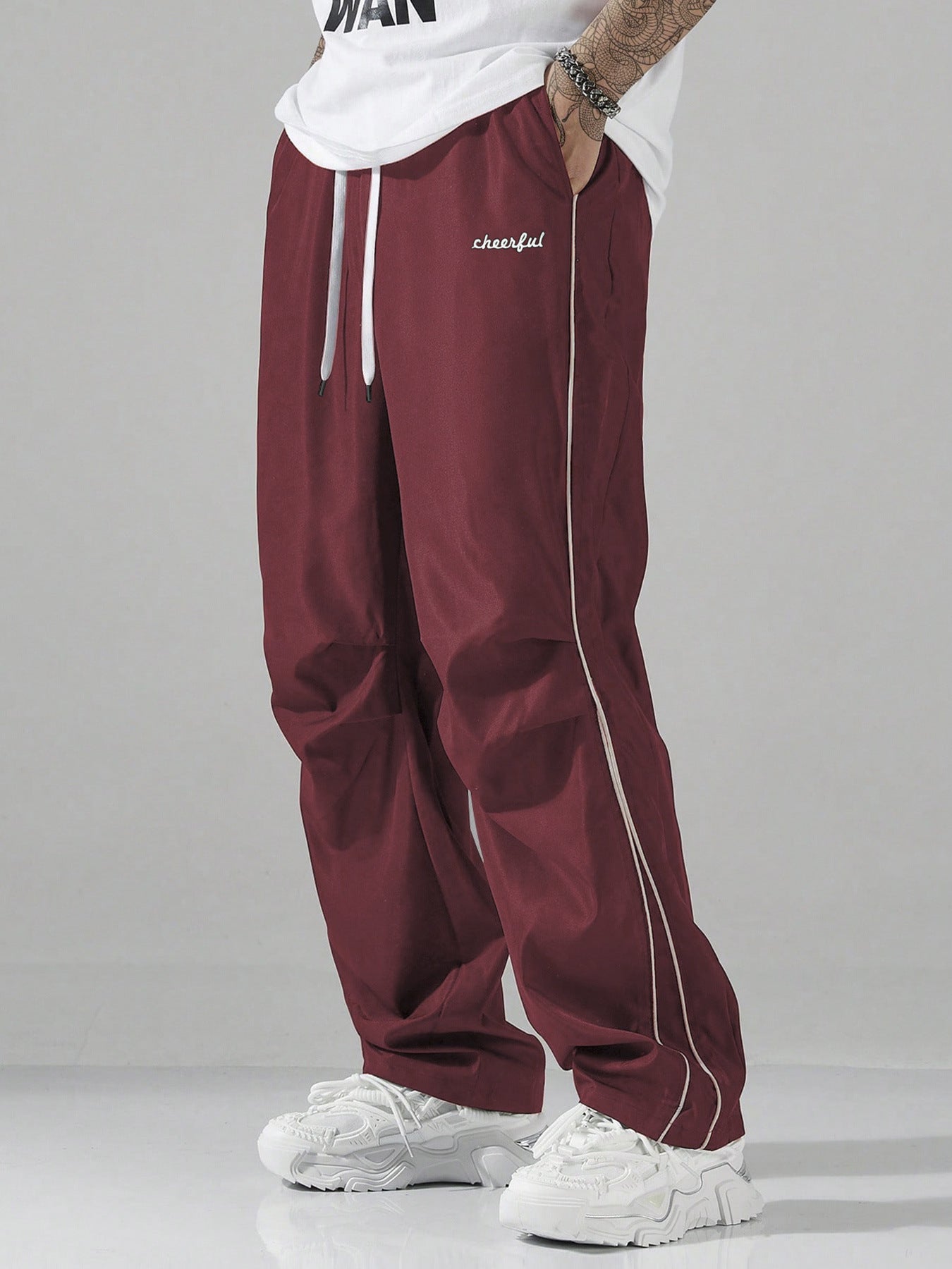 European And American High Street Charging Paratrooper Pants