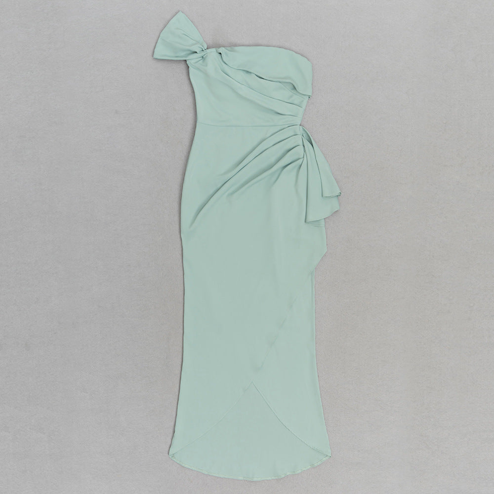 One-shoulder Sleeveless Fashion Women&