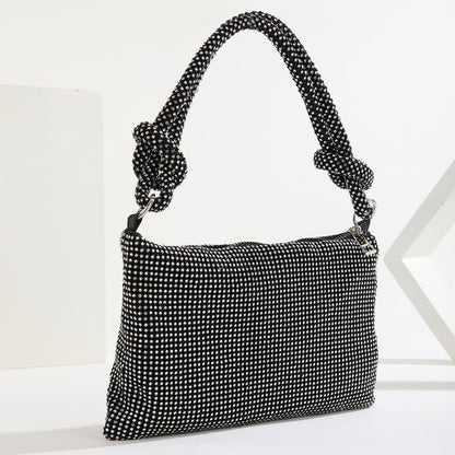 Diamond-embedded Full Diamond Evening Bag Women