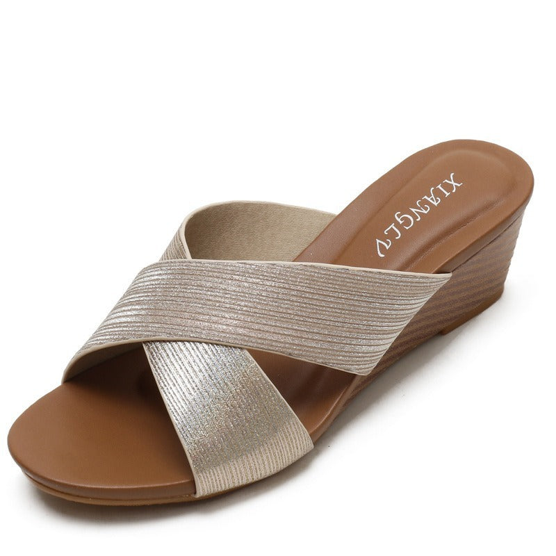 Ethnic Style Casual Open Toe Vacation Travel Women&