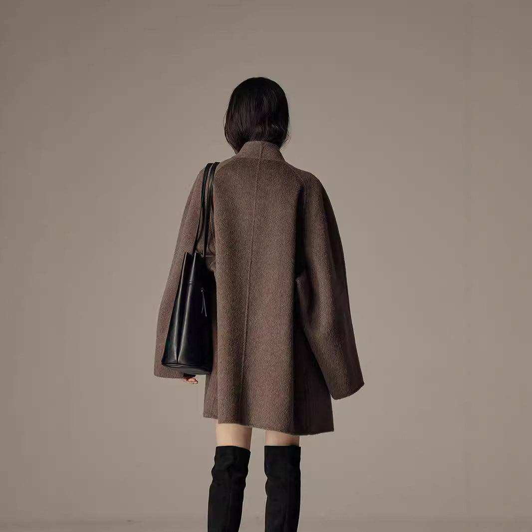Elegant Winter Double-sided Wool Women&