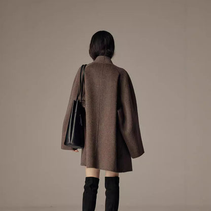 Elegant Winter Double-sided Wool Women&