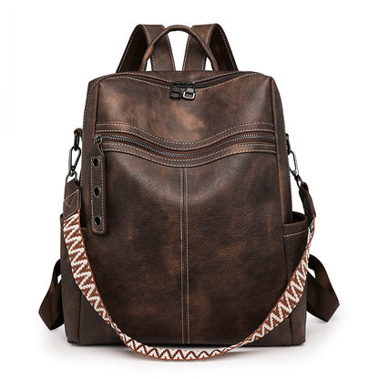 Ins Internet Celebrity Minimalist Large Capacity Versatile Backpack