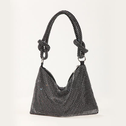 Diamond-embedded Full Diamond Evening Bag Women