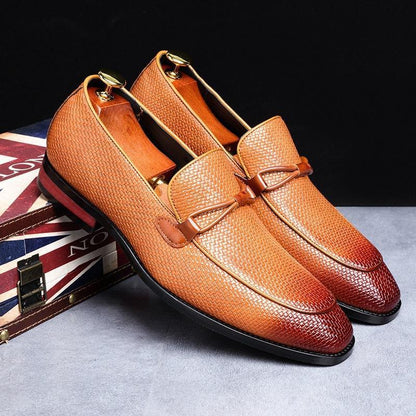 Big Yards Business Leisure Men Leather Shoes