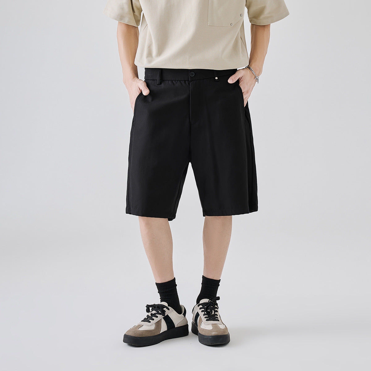 Lyocell Casual Shorts Men&