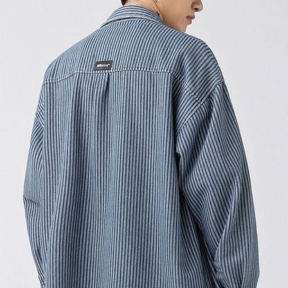 Denim Shirt Men&