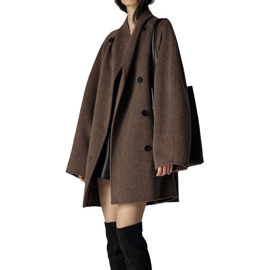 Elegant Winter Double-sided Wool Women&
