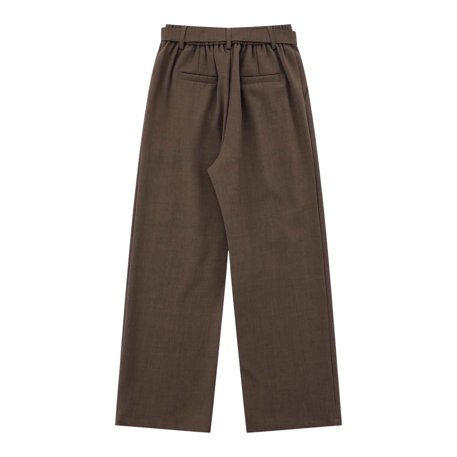 Loose High Waist Wide-legged Versatile Straight-leg Trousers