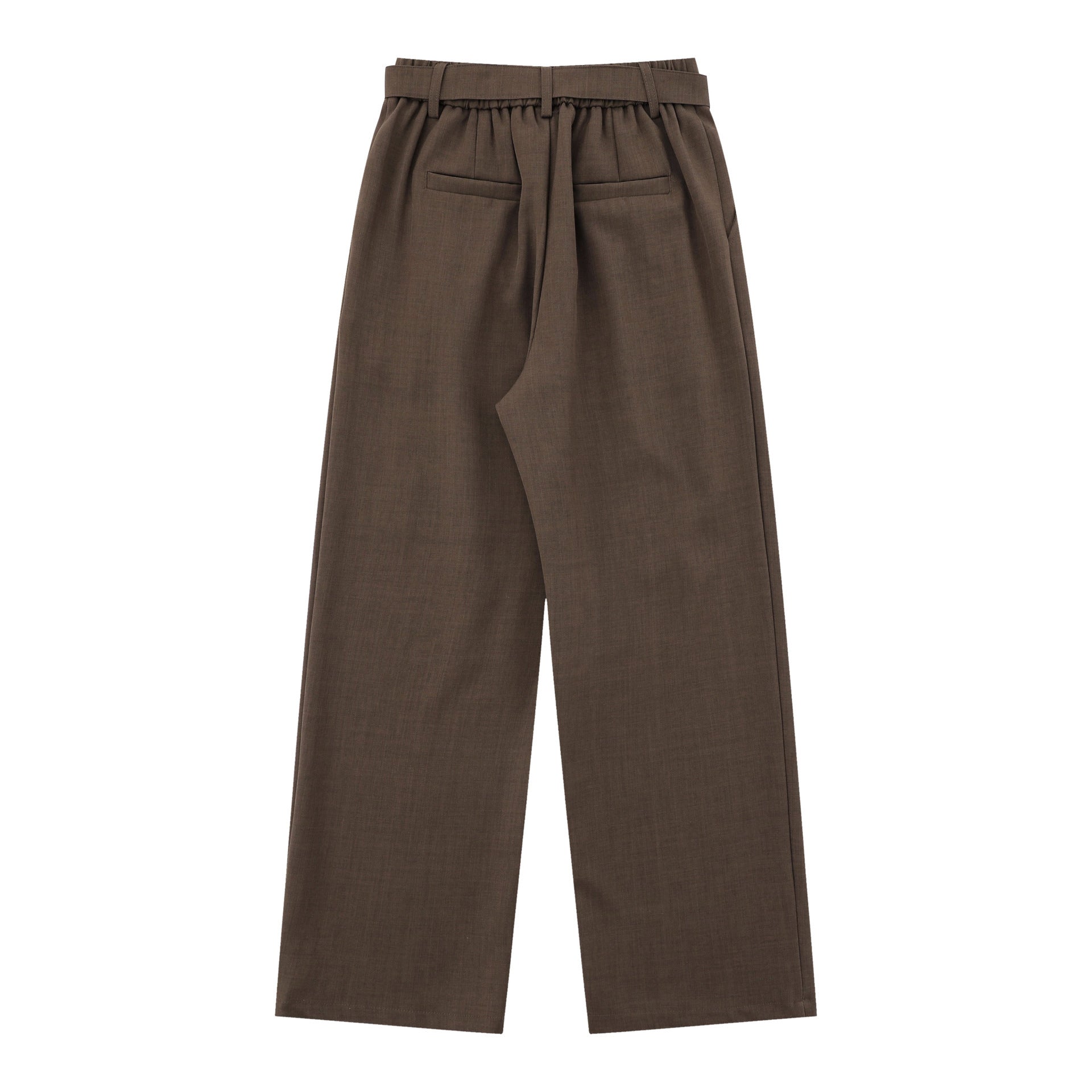 Loose High Waist Wide-legged Versatile Straight-leg Trousers