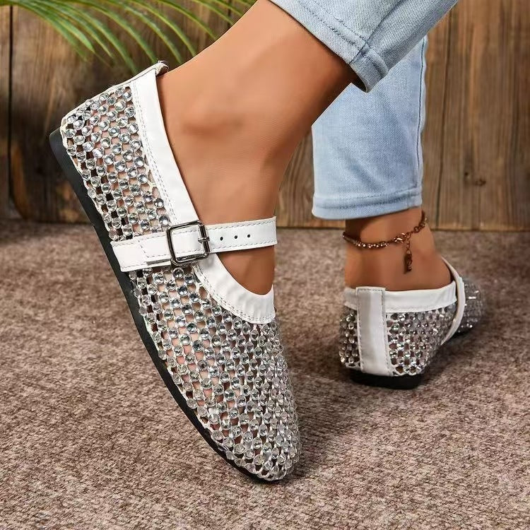 Round Toe Flat Bottom Comfortable Fashion Women&
