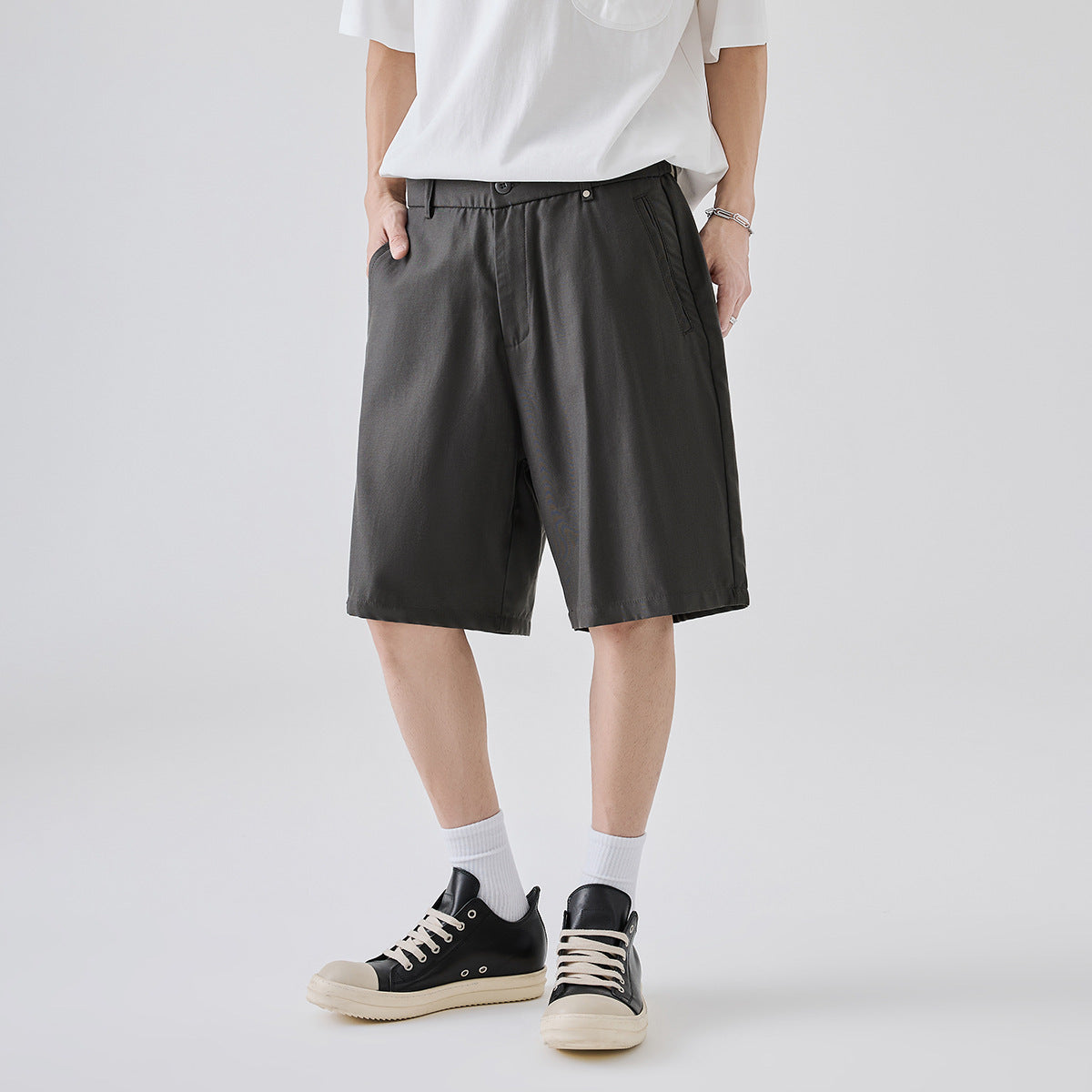 Lyocell Casual Shorts Men&