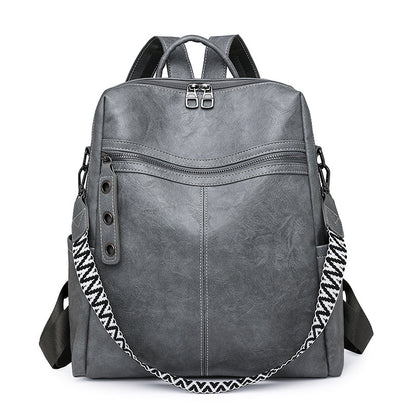 Ins Internet Celebrity Minimalist Large Capacity Versatile Backpack