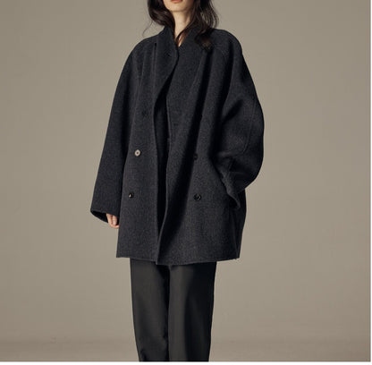 Elegant Winter Double-sided Wool Women&
