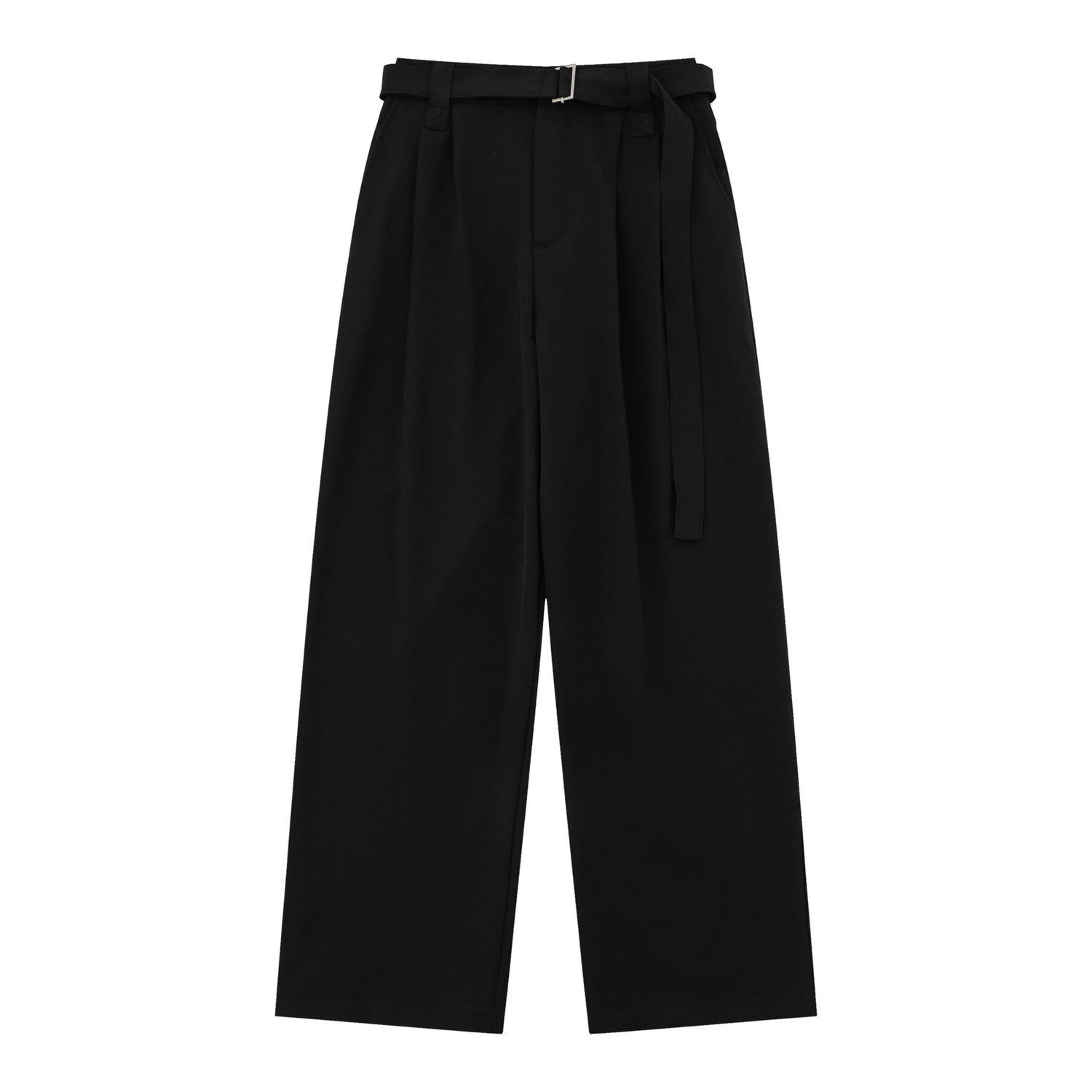 Loose High Waist Wide-legged Versatile Straight-leg Trousers