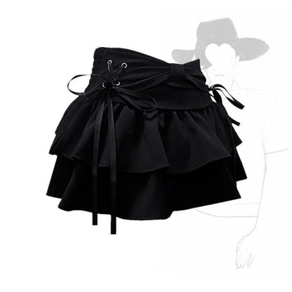 Plump American Retro Hot Girl Denim Skirt