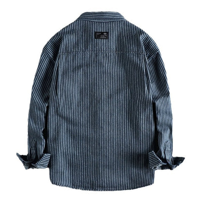 Denim Shirt Men&