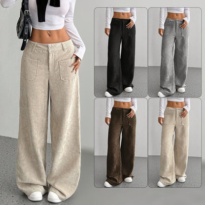 Corduroy Pants Women&