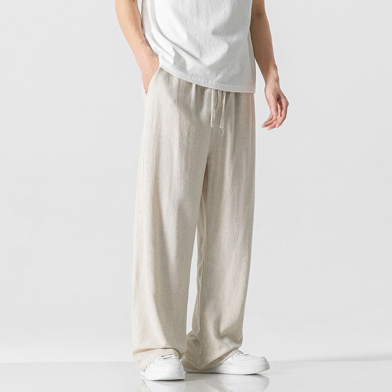 Linen Pants Men&