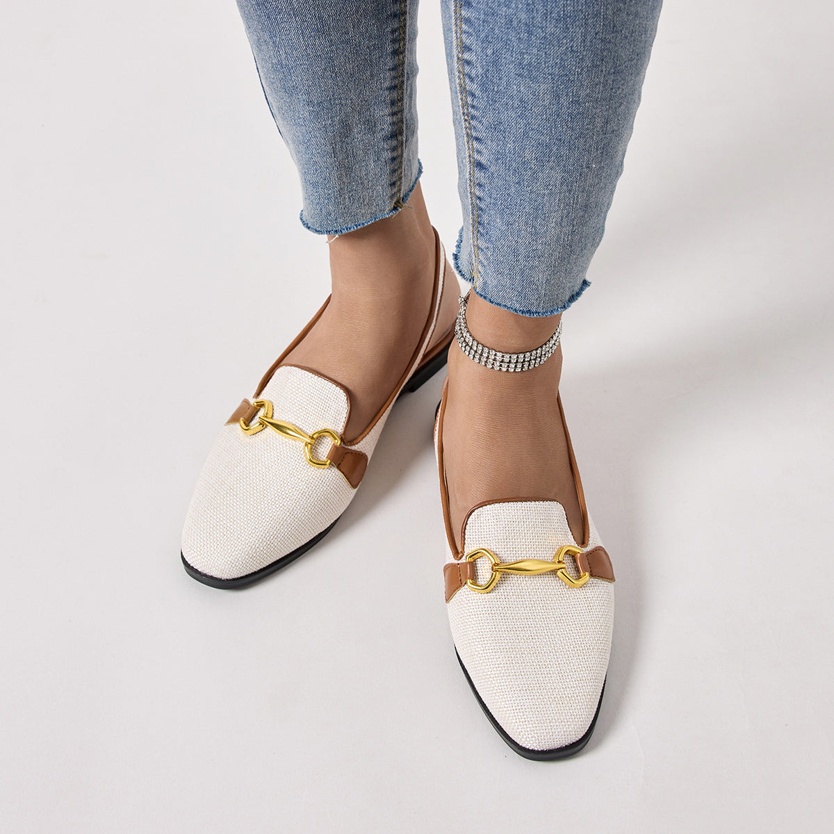 Closed Toe Half Slippers Women&