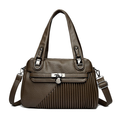 Special-interest Design Bag Tide Large Capacity Stitching