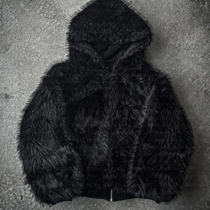Casual Simple Warm Baggy Coat Men And Women