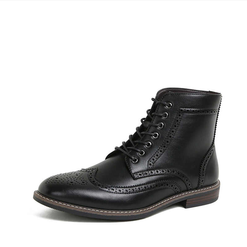 Autumn And Winter New Retro High-top Men&