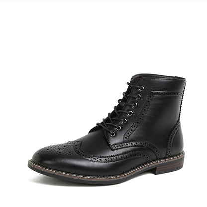 Autumn And Winter New Retro High-top Men&