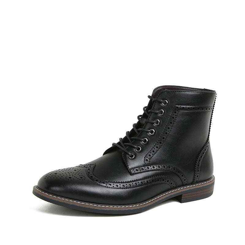 Autumn And Winter New Retro High-top Men&