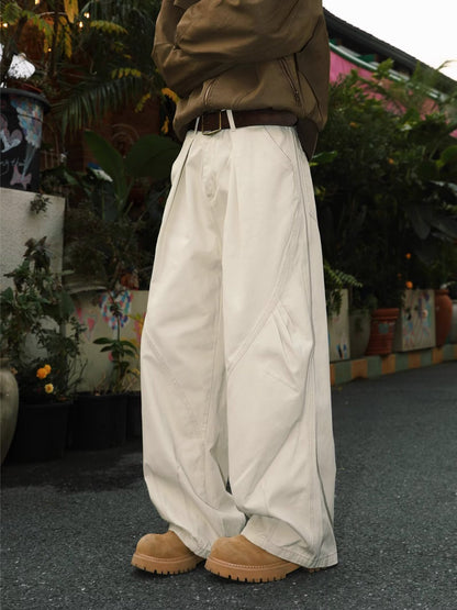 American High Street Pleated Straight Men&