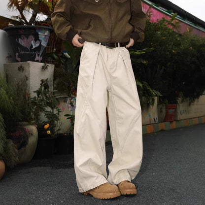 American High Street Pleated Straight Men&