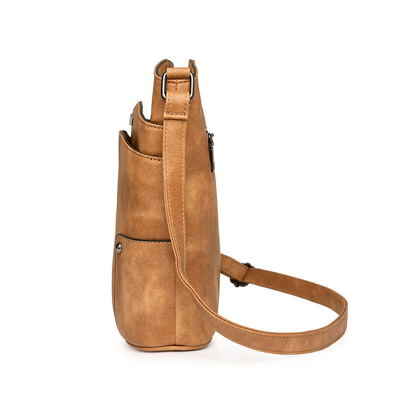 Retro Multi-layer PU Bag Women&