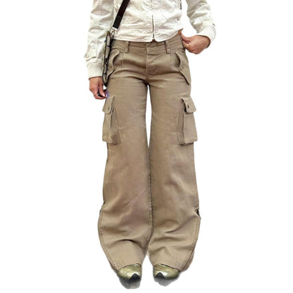 Fashion Street Casual American Worn Looking Washed-out Jeans