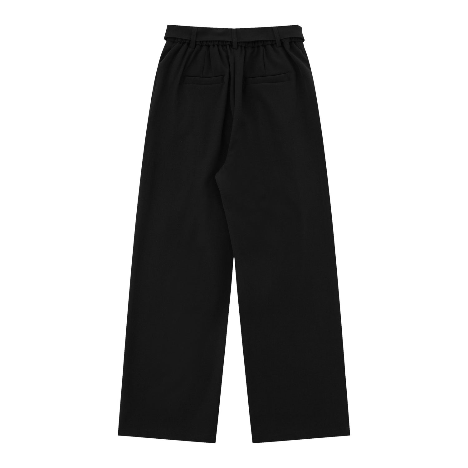 Loose High Waist Wide-legged Versatile Straight-leg Trousers