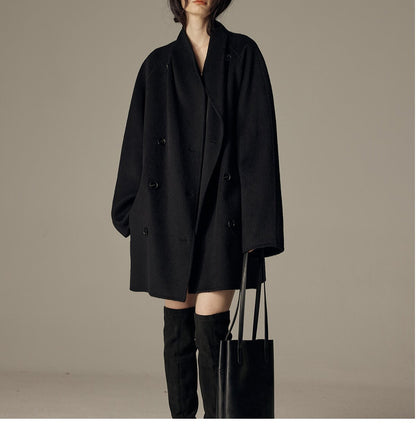 Elegant Winter Double-sided Wool Women&