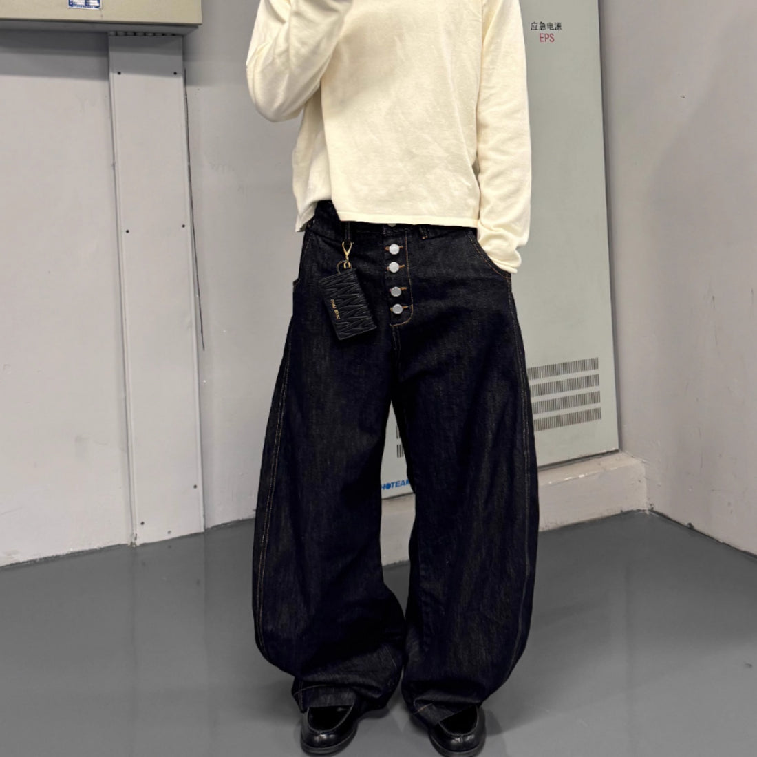 Curved Blade Shaped Original Beef Jeans