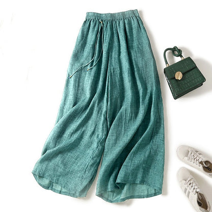 Lightweight Elegant Ramie Women&