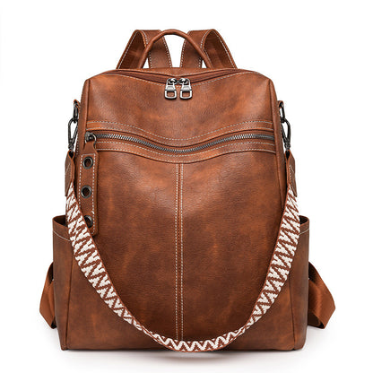 Ins Internet Celebrity Minimalist Large Capacity Versatile Backpack