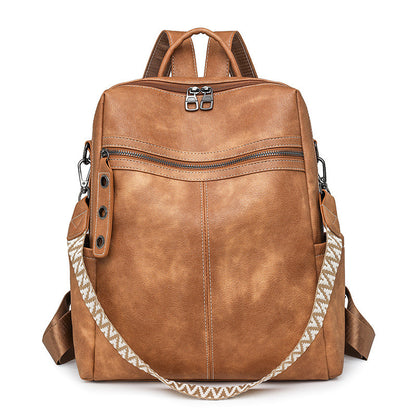 Ins Internet Celebrity Minimalist Large Capacity Versatile Backpack