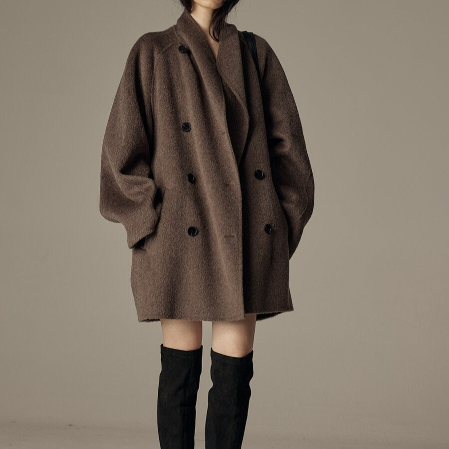 Elegant Winter Double-sided Wool Women&
