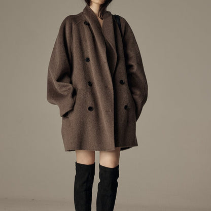 Elegant Winter Double-sided Wool Women&