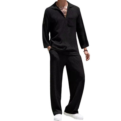 New Casual Shirt Trousers Men&
