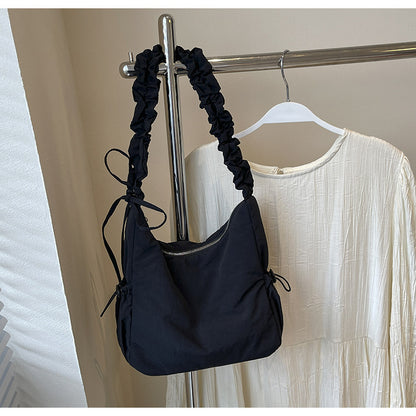 Canvas Shoulder Cotton-padded Casual Messenger Bag