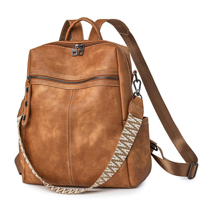 Ins Internet Celebrity Minimalist Large Capacity Versatile Backpack